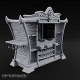 Two Kegs, Zero Last Orders Wooden Tavern Drinks Cabinet — Empty