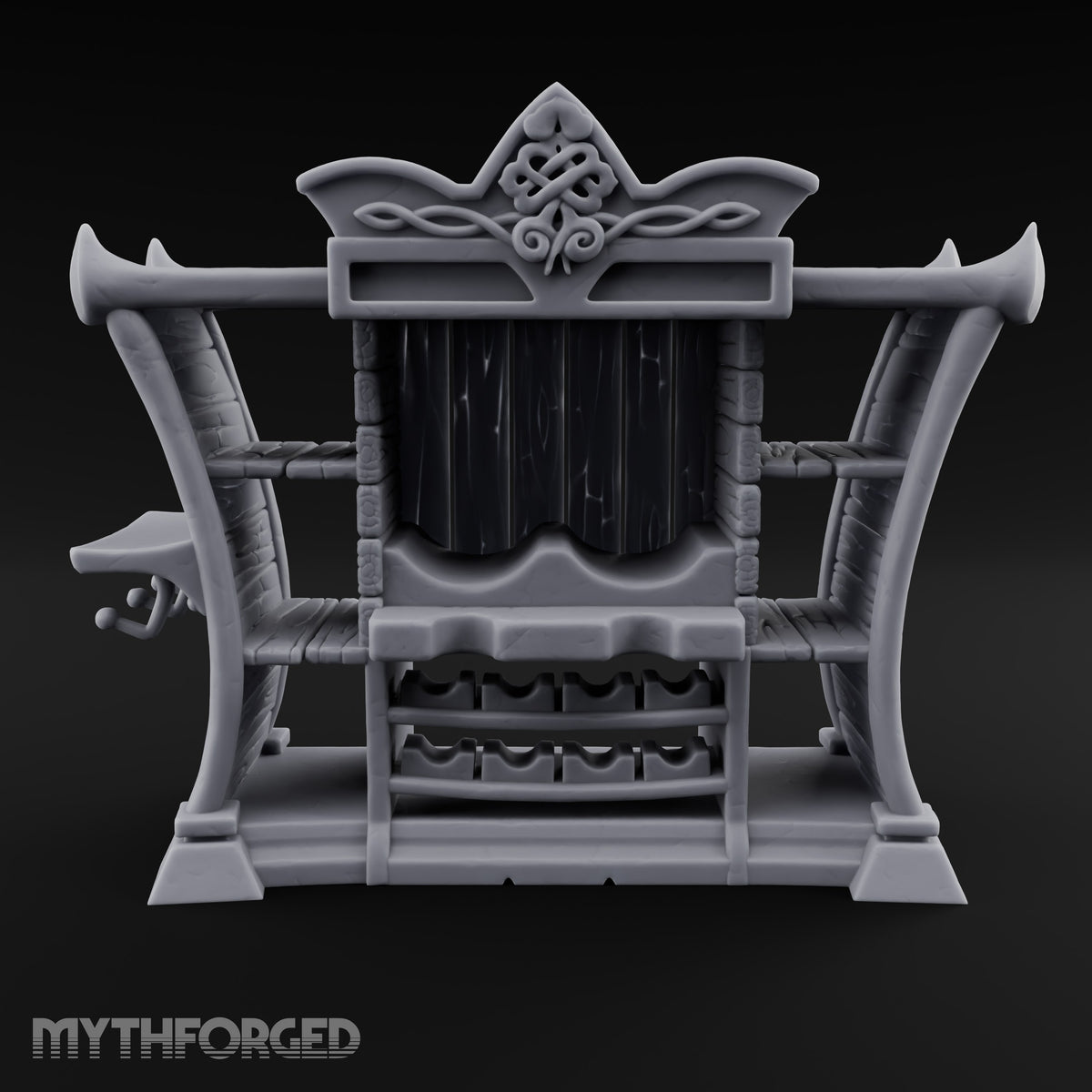 Two Kegs, Zero Last Orders Wooden Tavern Drinks Cabinet — Empty