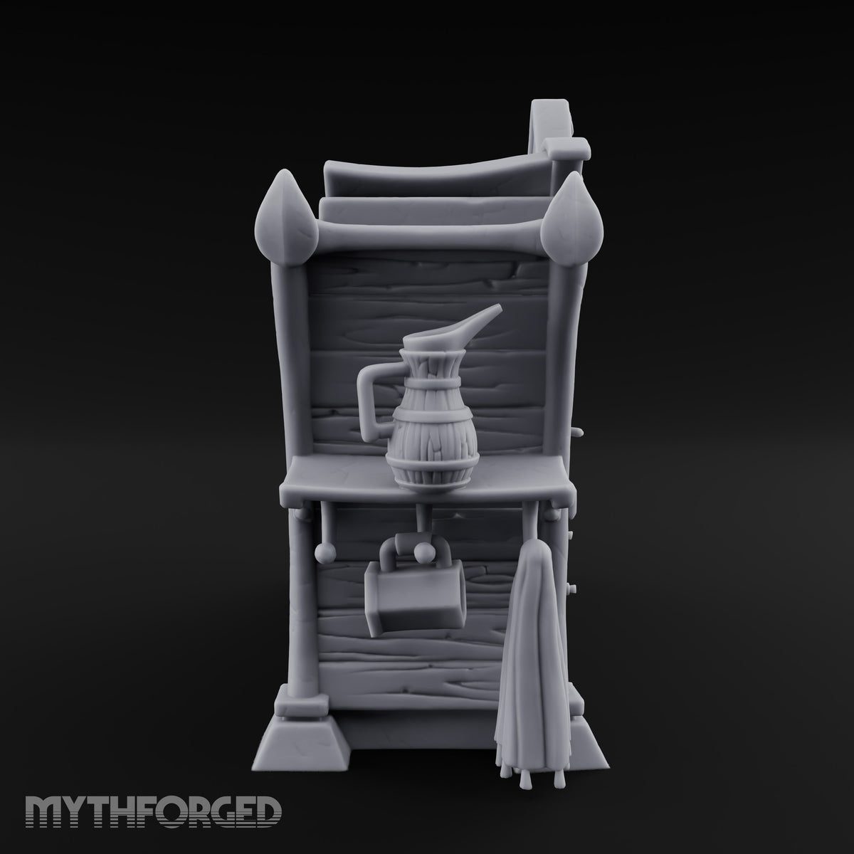 Two Kegs, Zero Last Orders Wooden Tavern Drinks Cabinet — Stocked