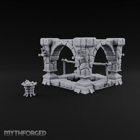 Holding Up Nothing, Proudly Stone Arched Ruin