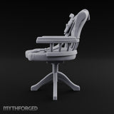 Case Files Still Pinned Wooden Investigator Office Furniture A
