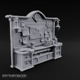 Case Files Still Pinned Wooden Investigator Office Furniture E