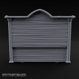 Case Files Still Pinned Wooden Investigator Office Furniture E