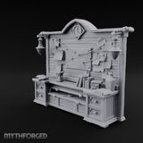 Case Files Still Pinned Wooden Investigator Office Furniture E