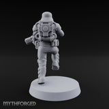 Breathe Easy, Fight Hard Human Gas-Masked Soldier B — 1