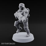 Breathe Easy, Fight Hard Human Gas-Masked Soldier B — 1