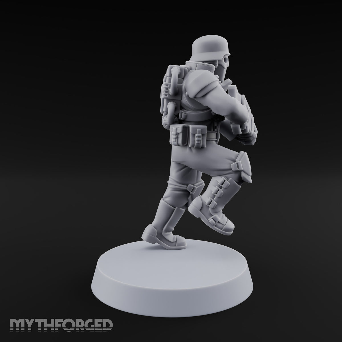 Breathe Easy, Fight Hard Human Gas-Masked Soldier B — 2
