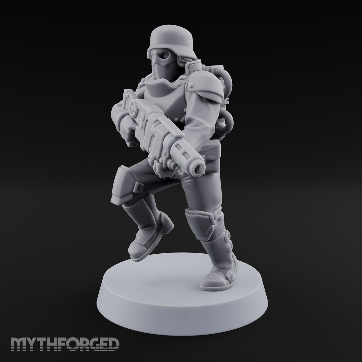 Breathe Easy, Fight Hard Human Gas-Masked Soldier B — 2