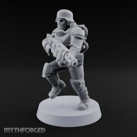 Breathe Easy, Fight Hard Human Gas-Masked Soldier B — 2