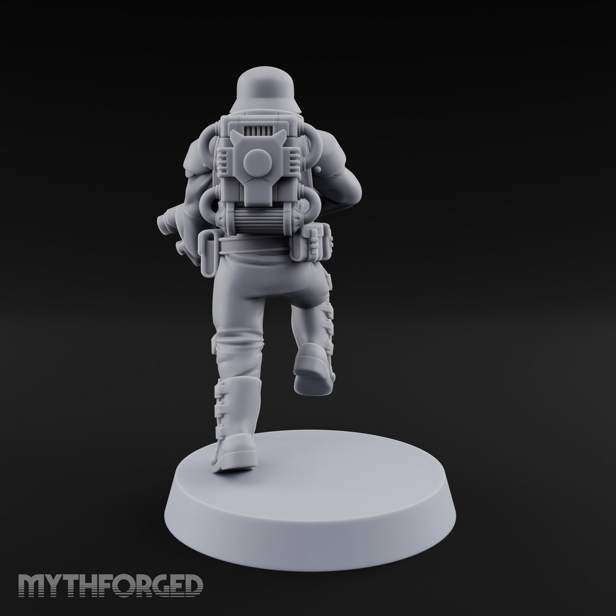 Breathe Easy, Fight Hard Human Gas-Masked Soldier B — 4