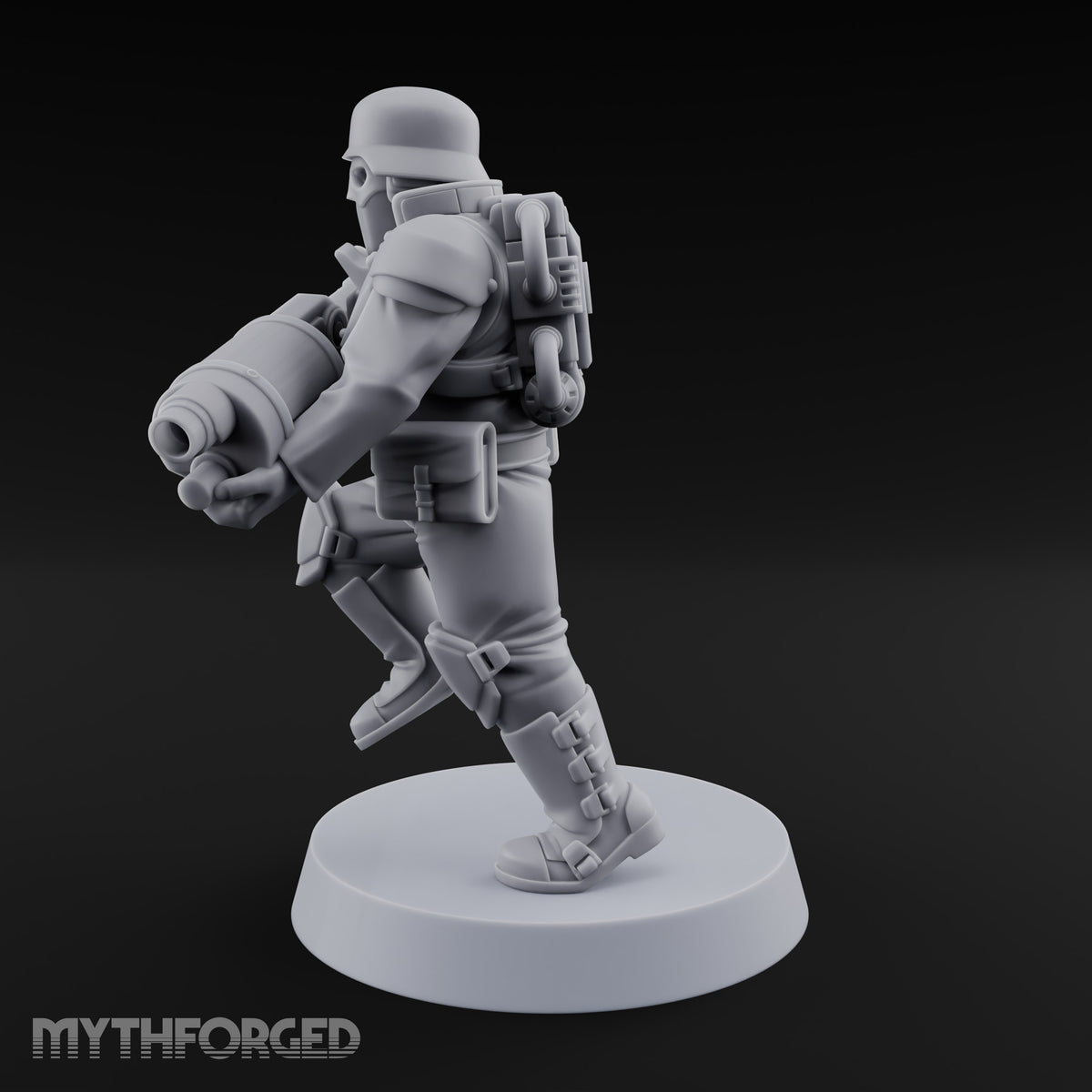 Breathe Easy, Fight Hard Human Gas-Masked Soldier B — 4