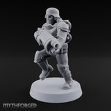 Breathe Easy, Fight Hard Human Gas-Masked Soldier B — 4