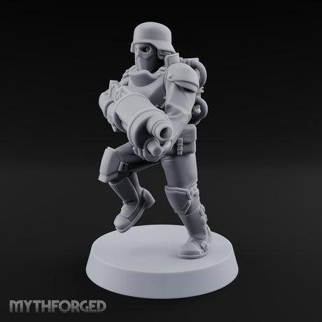 Breathe Easy, Fight Hard Human Gas-Masked Soldier B — 4