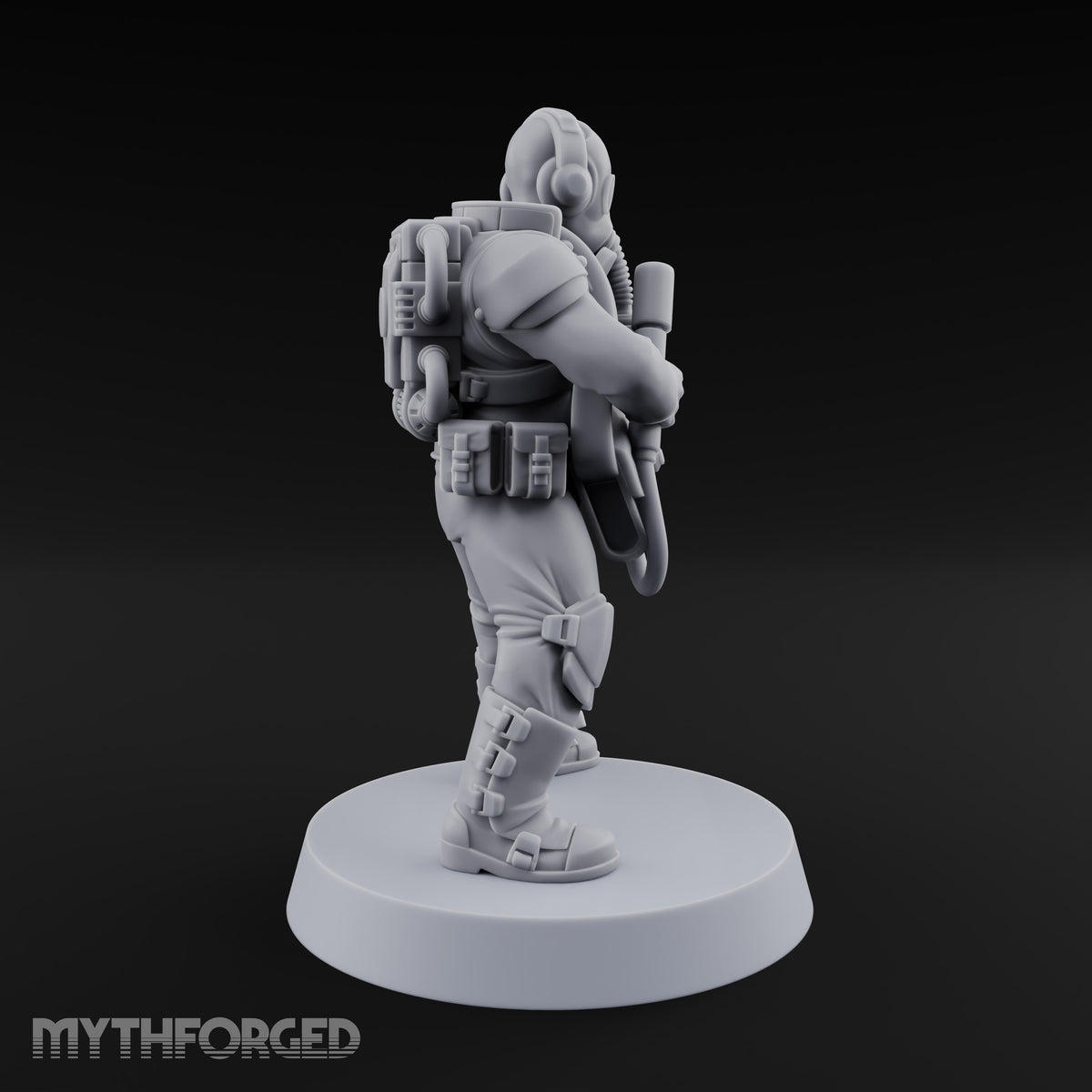 Breathe Easy, Fight Hard Human Gas-Masked Soldier C