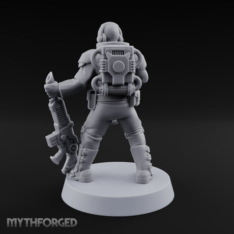 Breathe Easy, Fight Hard Human Gas-Masked Soldier C