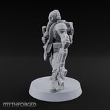 Breathe Easy, Fight Hard Human Gas-Masked Soldier C