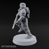 Trust the Moustache Human Armoured Heavy Weapons Soldier A — Gun 1