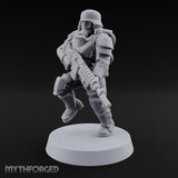 Trust the Moustache Human Armoured Heavy Weapons Soldier A — Gun 1