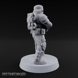 Trust the Moustache Human Armoured Heavy Weapons Soldier B — Gun 2