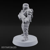 Trust the Moustache Human Armoured Heavy Weapons Soldier B — Gun 2