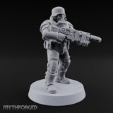 Trust the Moustache Human Armoured Heavy Weapons Soldier C — Gun 3