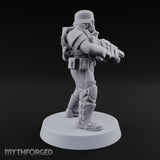 Trust the Moustache Human Armoured Heavy Weapons Soldier C — Gun 3