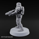 Trust the Moustache Human Armoured Heavy Weapons Soldier C — Gun 3