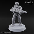 Trust the Moustache Human Armoured Heavy Weapons Soldier C — Gun 3