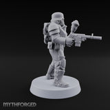 Trust the Moustache Human Armoured Heavy Weapons Soldier C — Mace and Pistol