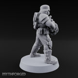Trust the Moustache Human Armoured Heavy Weapons Soldier D — Gun 4