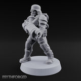 Trust the Moustache Human Armoured Heavy Weapons Soldier D — Gun 4