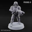 Trust the Moustache Human Armoured Heavy Weapons Soldier D — Gun 4