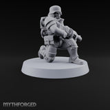 Trust the Moustache Human Armoured Heavy Weapons Soldier E — Gun 5
