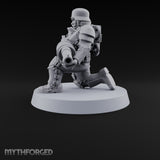Trust the Moustache Human Armoured Heavy Weapons Soldier E — Gun 5