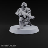 Trust the Moustache Human Armoured Heavy Weapons Soldier E — Gun 5
