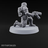 Trust the Moustache Human Armoured Heavy Weapons Soldier E — Knife and Hand Flamer