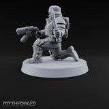 Trust the Moustache Human Armoured Heavy Weapons Soldier E — Knife and Hand Flamer