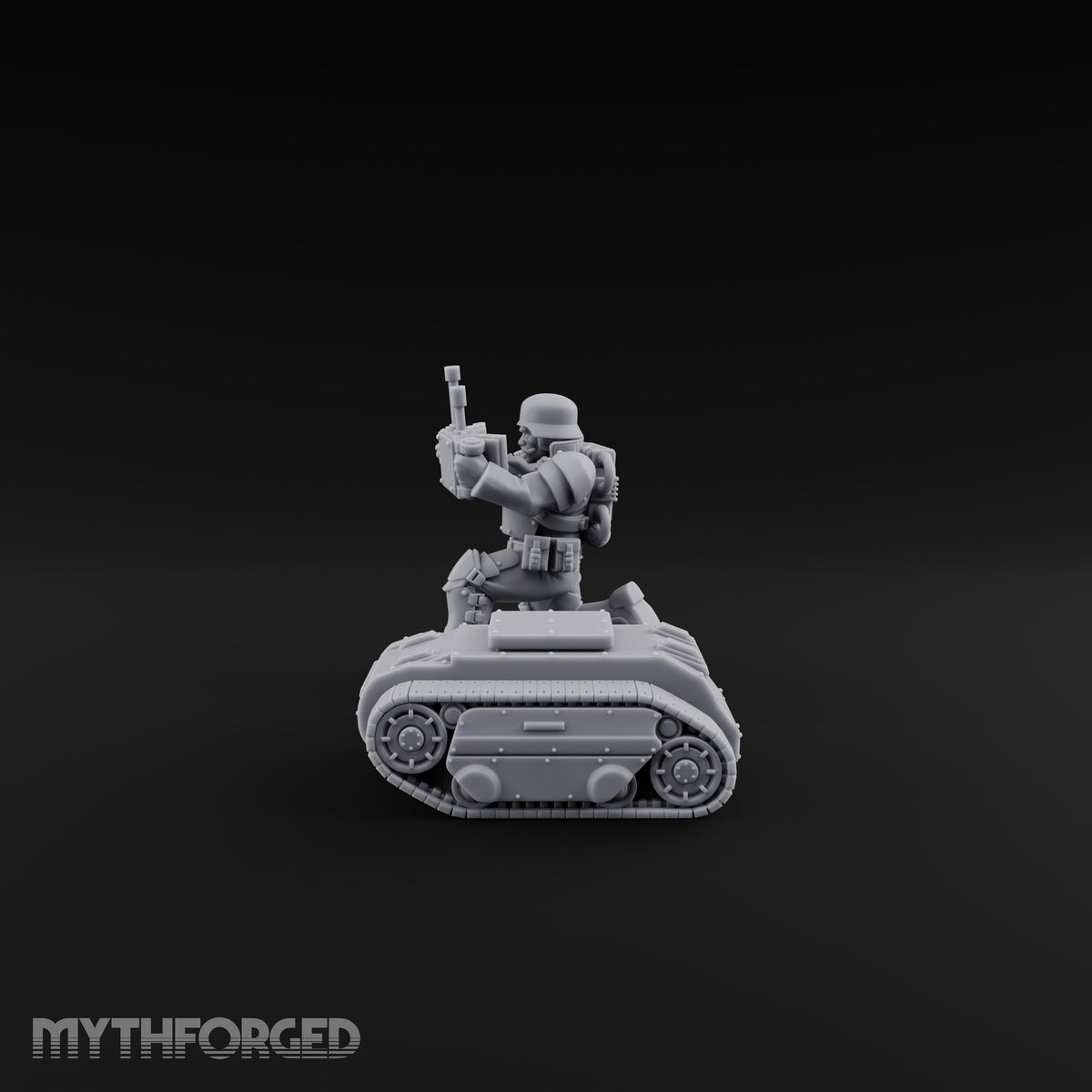 Trust the Moustache Human Armoured Heavy Weapons Soldier E — Remote Mine Operator