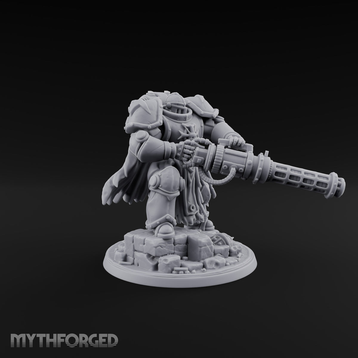 Penance Spins Up Human Heavy Gunner
