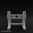 Iron-Riveted Grain-Split Punishment Stocks Miniature for Dungeons and Dragons, Pathfinder or other TTRPGs