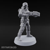 Not Here for Small Talk Human Sci-Fi Soldier C — Gun 3