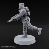 Not Here for Small Talk Human Sci-Fi Soldier D — Gun 4