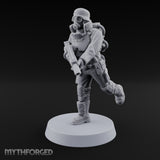 Not Here for Small Talk Human Sci-Fi Soldier D — Gun 4