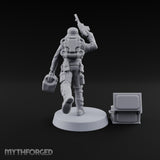 Not Here for Small Talk Human Sci-Fi Soldier D — Medic