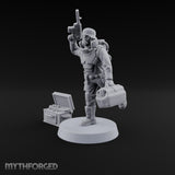 Not Here for Small Talk Human Sci-Fi Soldier D — Medic