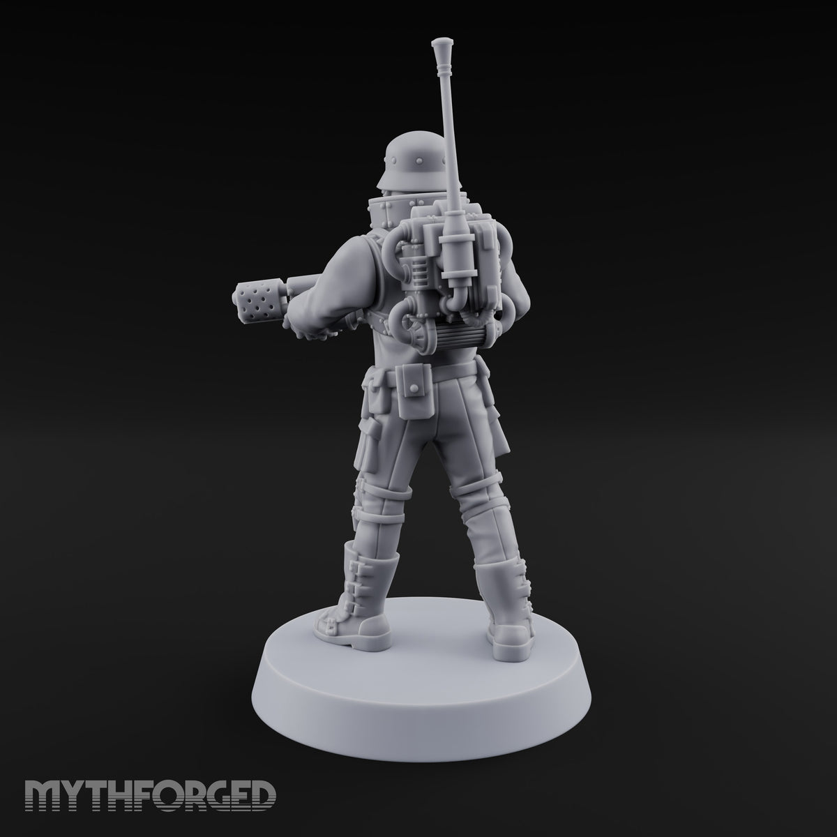 Not Here for Small Talk Human Sci-Fi Soldier F — Gun 6