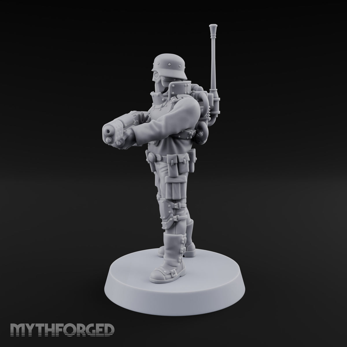 Not Here for Small Talk Human Sci-Fi Soldier F — Gun 6