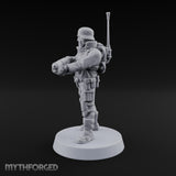 Not Here for Small Talk Human Sci-Fi Soldier F — Gun 6