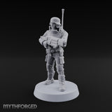 Not Here for Small Talk Human Sci-Fi Soldier F — Gun 6