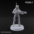 Not Here for Small Talk Human Sci-Fi Soldier F — Gun 6